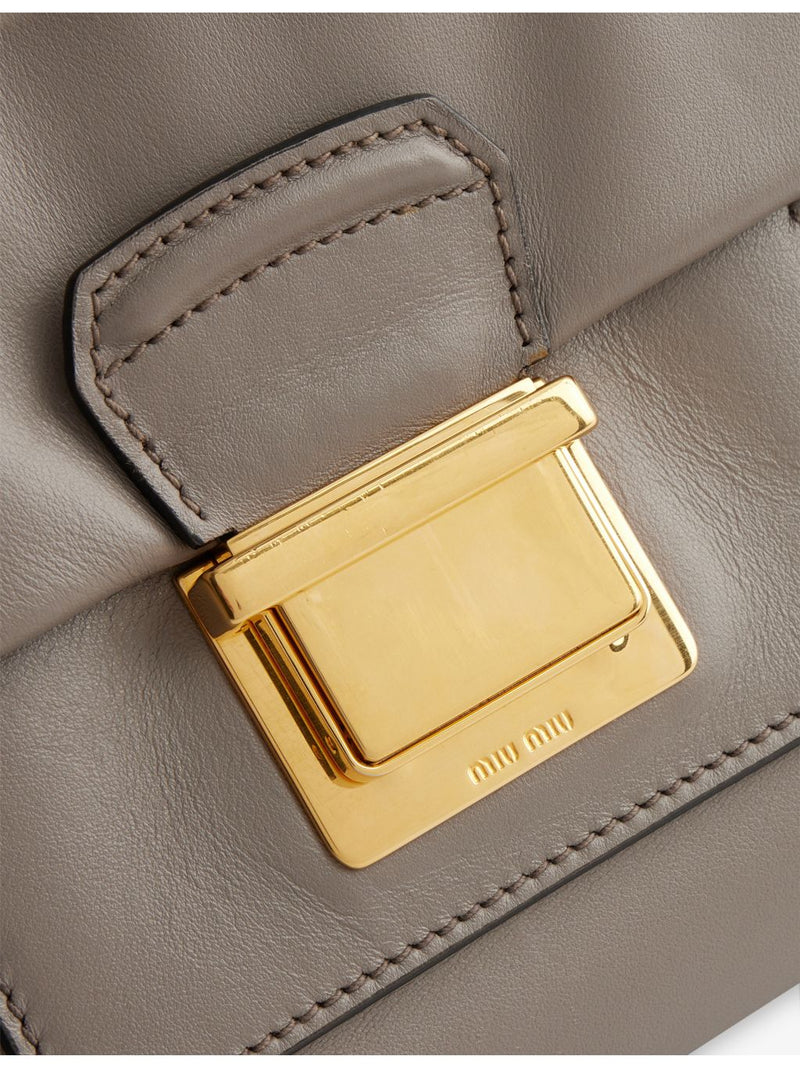Miu Miu two-way leather handbag, UK version