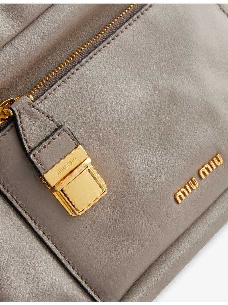 Miu Miu two-way leather handbag, UK version