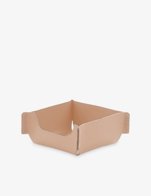 Vacavaliente square leather note holder medium size, UK version
