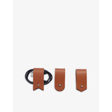 Vacavaliente leather cable holders set of three (British brand)