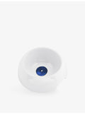Alessi Itsumo small porcelain dog water bowl, imported from the UK