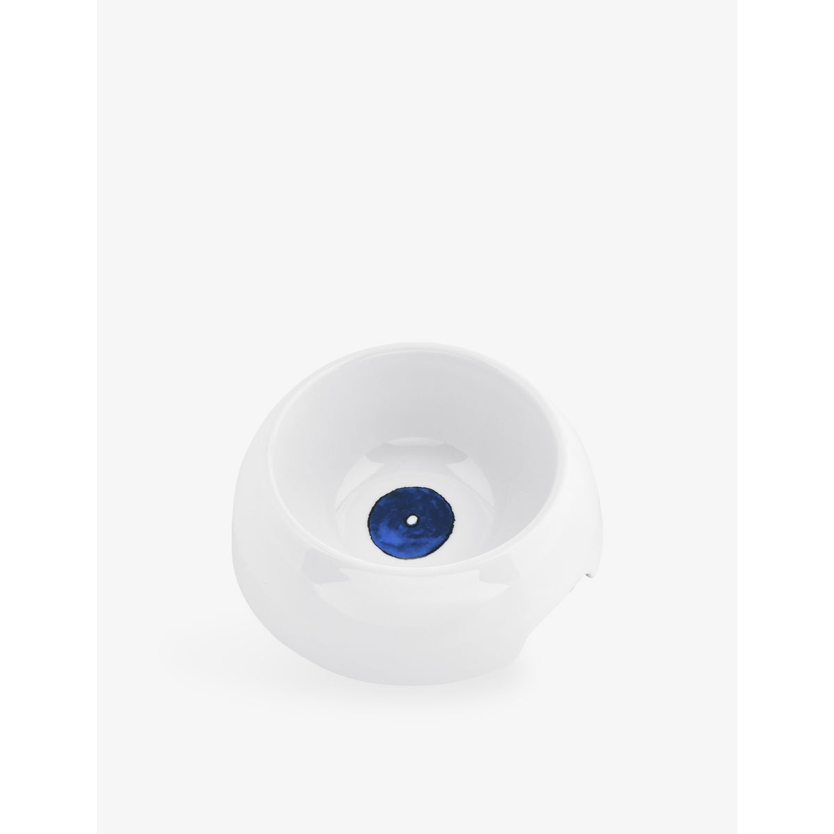 Alessi Itsumo small porcelain dog water bowl, imported from the UK