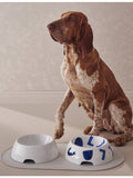 Alessi Itsumo large porcelain dog water bowl 25cm, imported from the UK