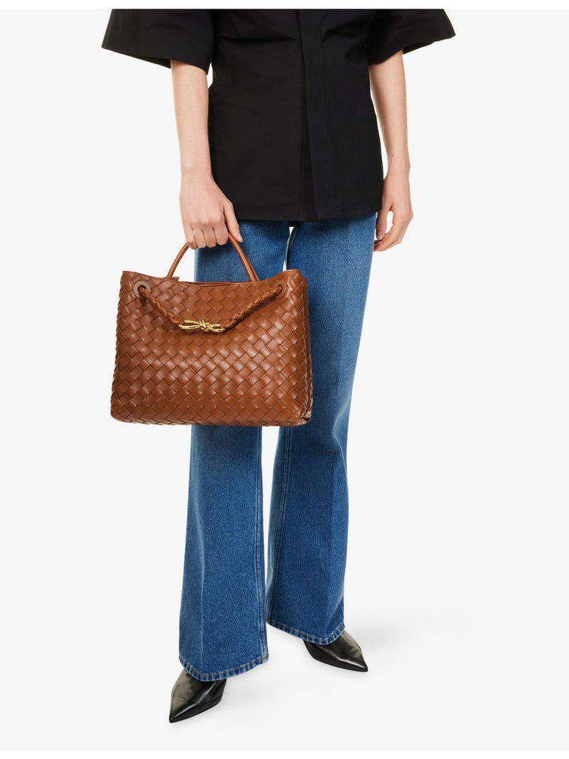 Bottega Veneta Andiamo medium leather tote bag - British product