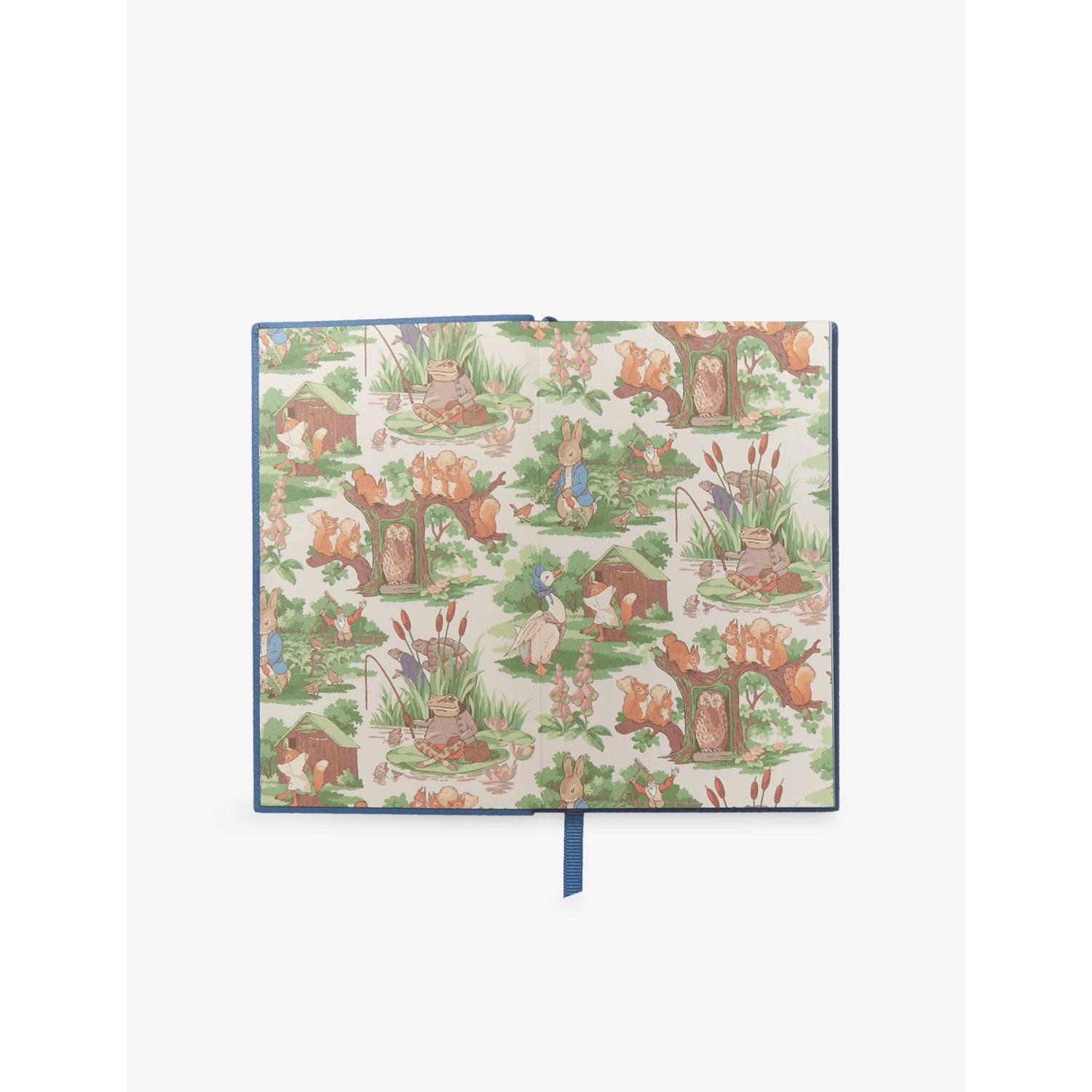 Smythson Peter Rabbit Panama leather notebook 14cm, imported from the UK
