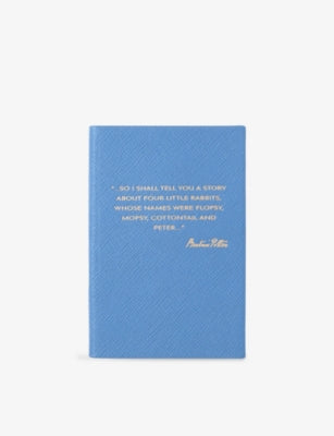 Smythson Peter Rabbit and Friends Chelsea leather notebook (British brand)