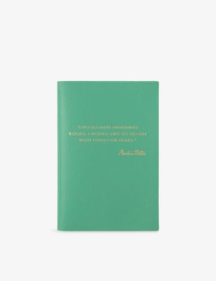 Smythson Peter Rabbit and Friends Chelsea leather notebook (British brand)