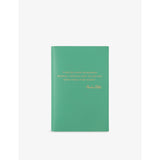 Smythson x Peter Rabbit and Friends Chelsea Leather Notebook - NILE BLUE