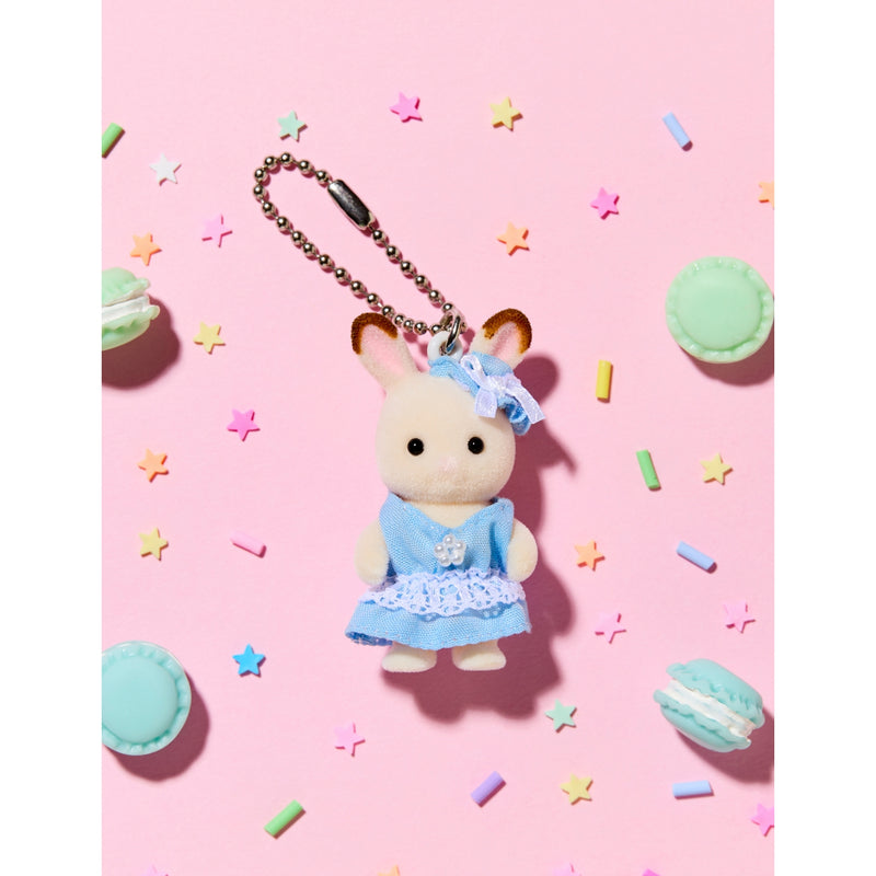 Sylvanian Families key chain Bluebell Choco Rabbit 12cm (British brand)