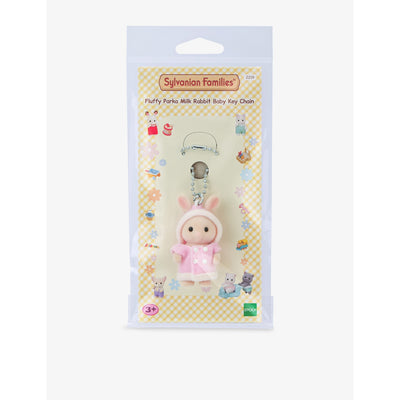 selfridges Sylvanian Families Fluffy Milk Rabbit Baby Key Chain 12cm- Buy online at McGrocer