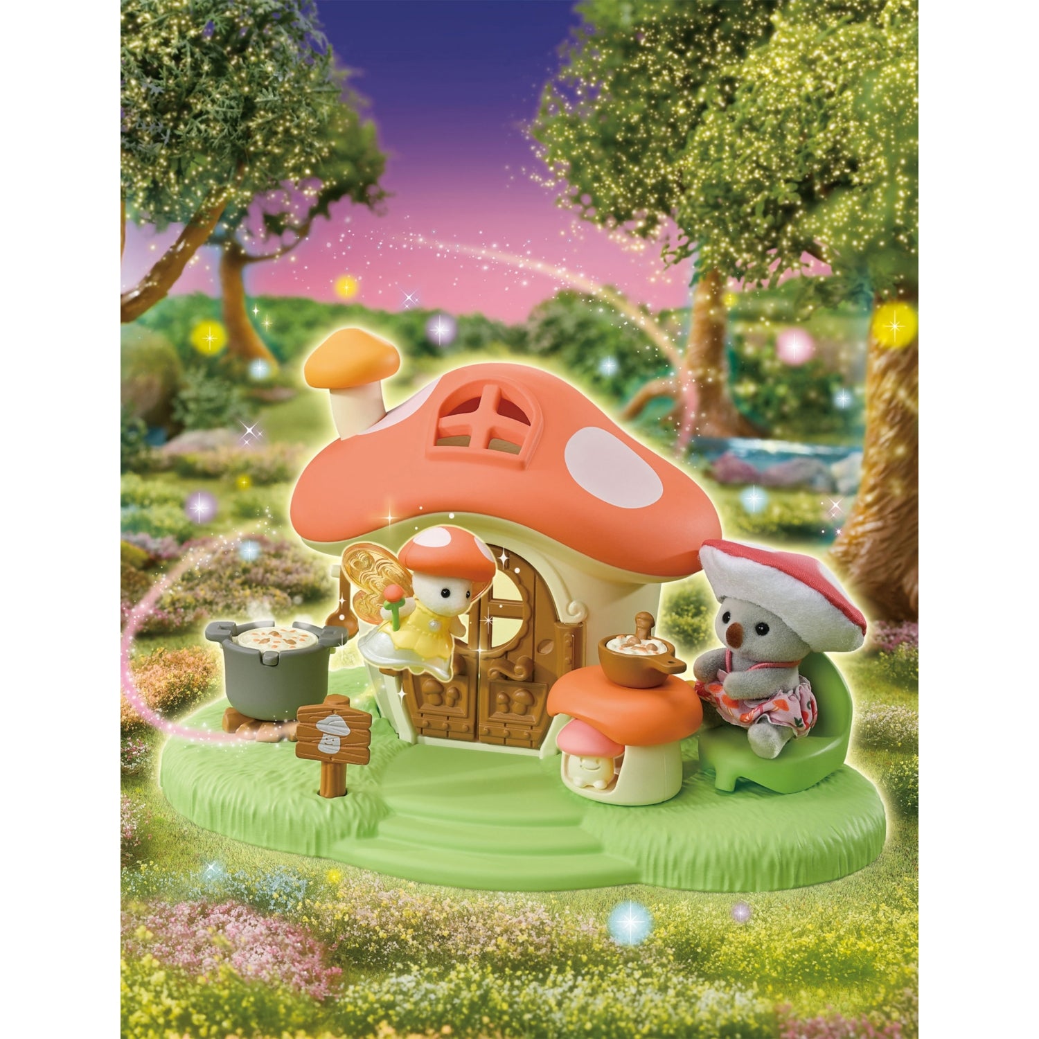 Sylvanian Families Fairy Mushroom House Playset - British product