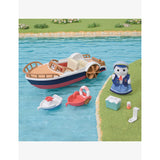 Sylvanian Families Seal Sailors Leisure Boat playset (British brand)