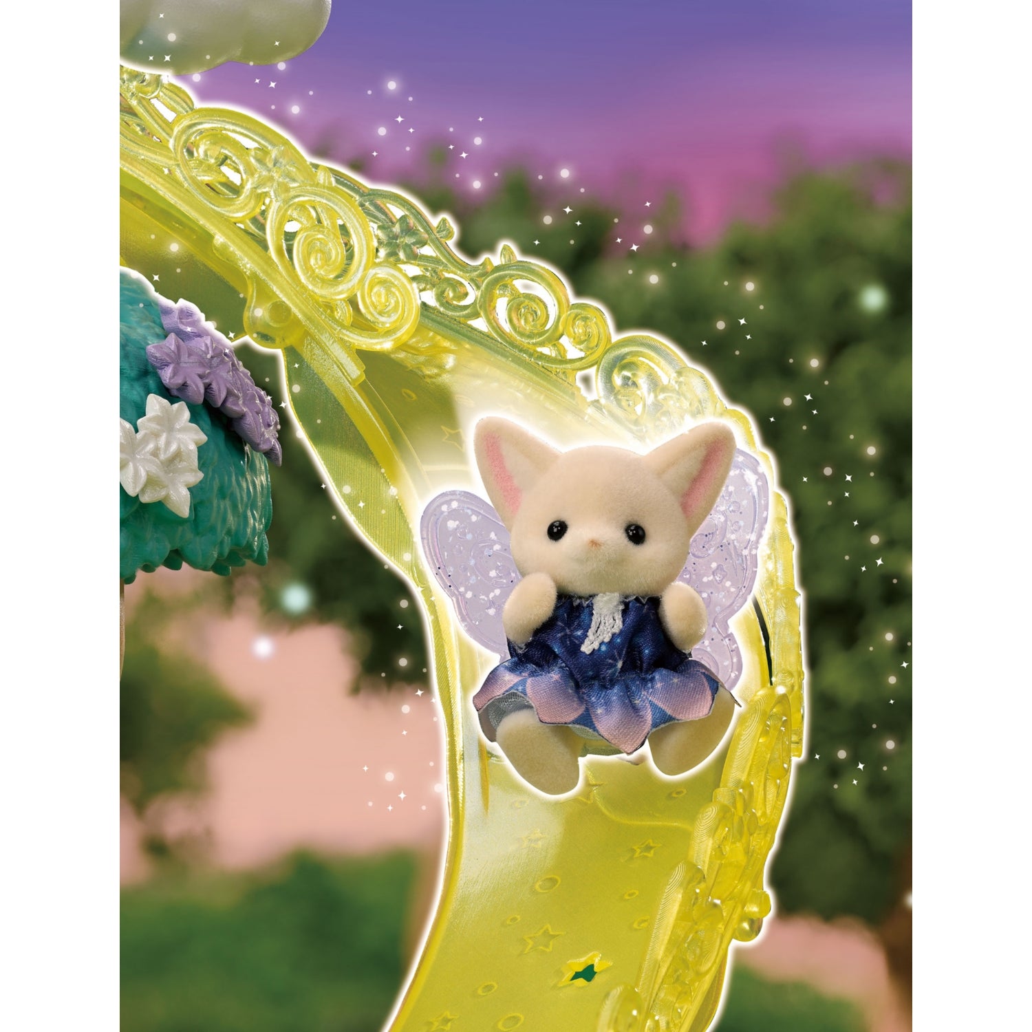 Sylvanian Families Woodland Wonder Fairy Castle Playset, imported from the UK