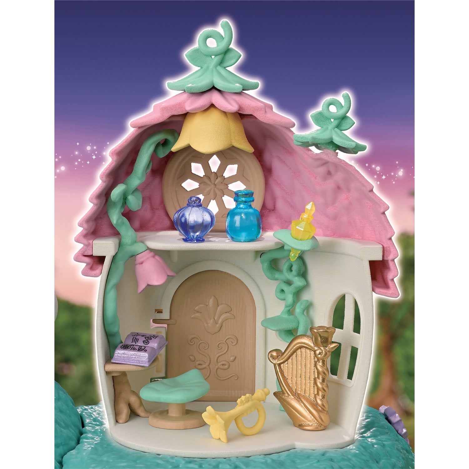 Sylvanian Families Woodland Wonder Fairy Castle Playset, imported from the UK
