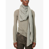 Rick Owens wool silk cashmere scarf 140x200 cm - British product