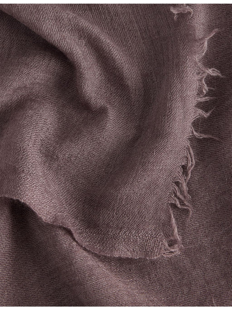Rick Owens Emily scarf in wool silk cashmere 140x200cm - British product