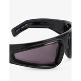 Shiny Ryder wraparound-frame nylon sunglasses (British brand)