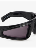 Shiny Ryder wraparound-frame nylon sunglasses (British brand)