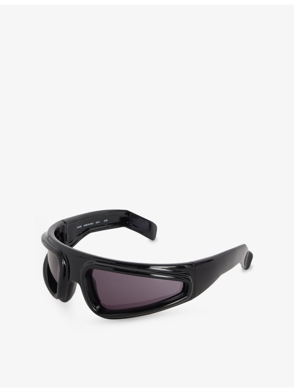 Shiny Ryder wraparound-frame nylon sunglasses (British brand)