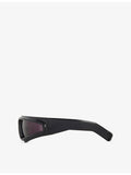 Shiny Ryder wraparound-frame nylon sunglasses (British brand)