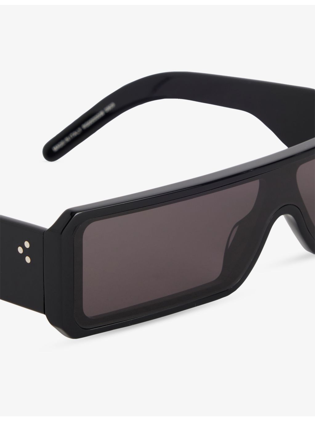 Rick Owens rectangular acetate sunglasses 7cm (British brand)