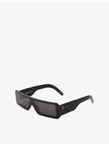 Rick Owens rectangular acetate sunglasses 7cm (British brand)