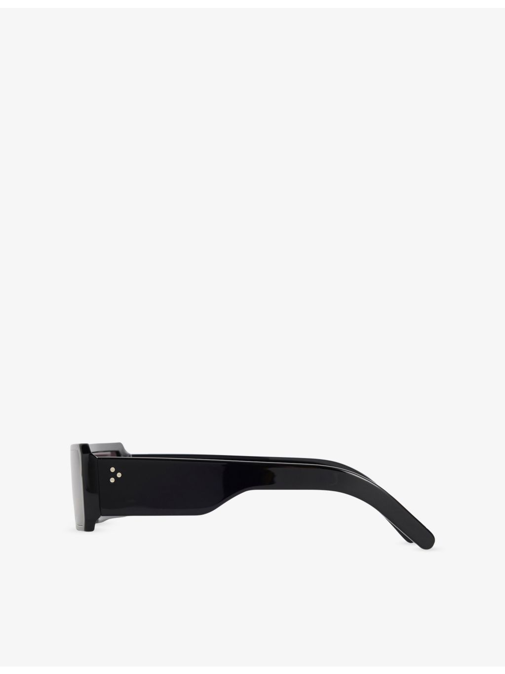 Rick Owens rectangular acetate sunglasses 7cm (British brand)