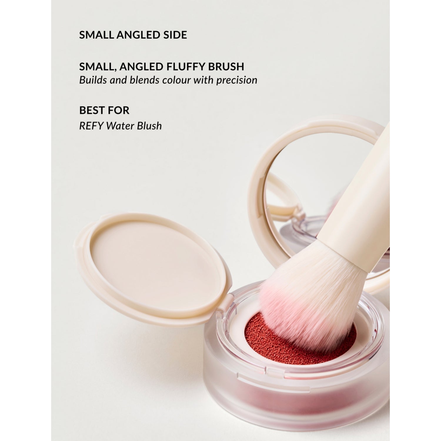 REFY Duo Brush 2.0 dual-ended face brush, imported from the UK