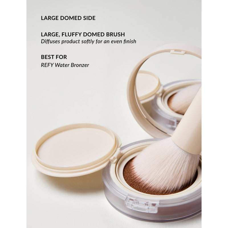 REFY Duo Brush 2.0 dual-ended face brush, imported from the UK