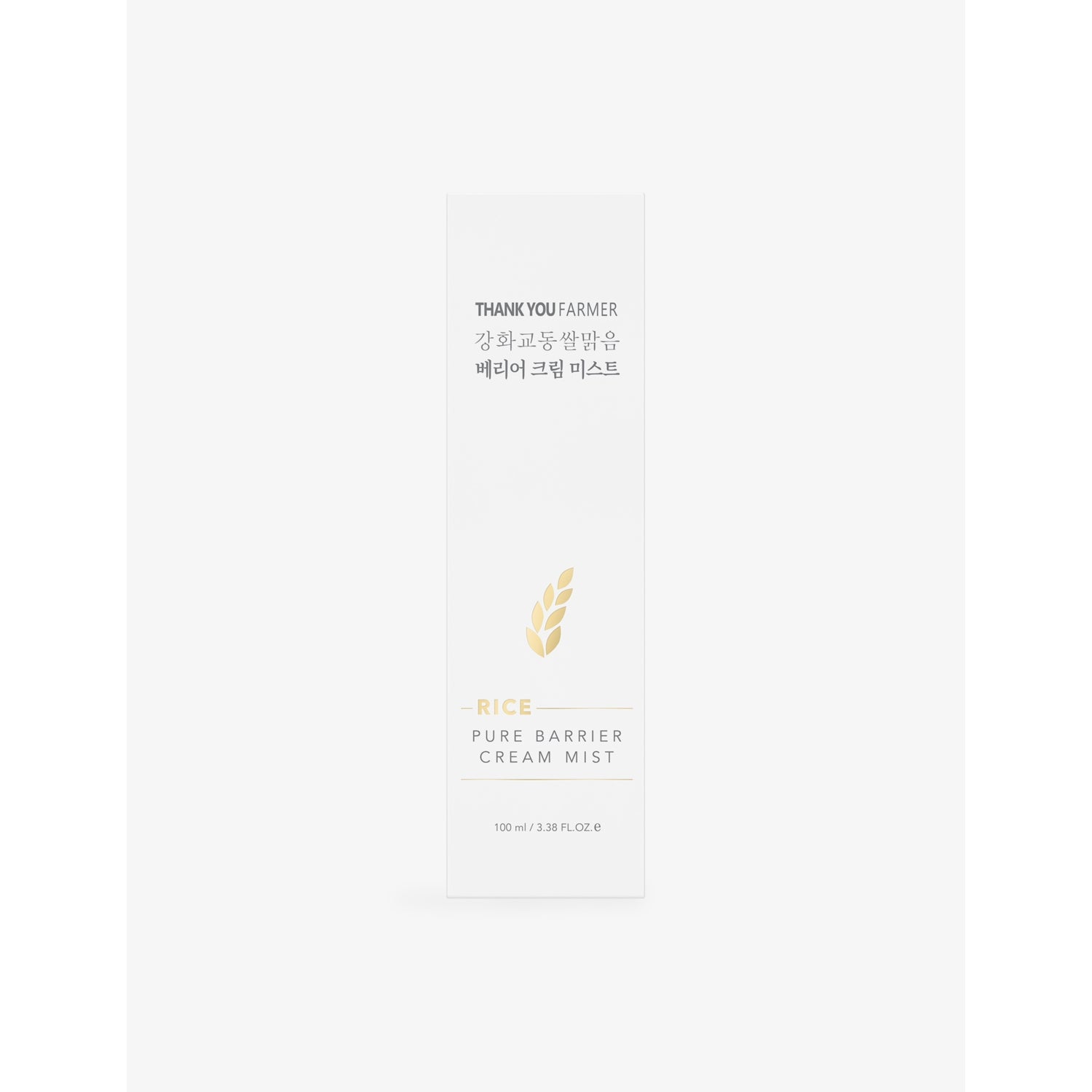 Thank You Farmer Rice Pure Barrier cream mist 100ml, UK version