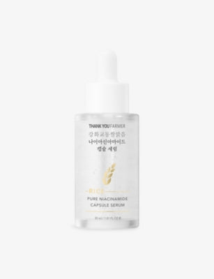 Thank You Farmer Rice Pure 5% Niacinamide Capsule Serum 30ml, UK version
