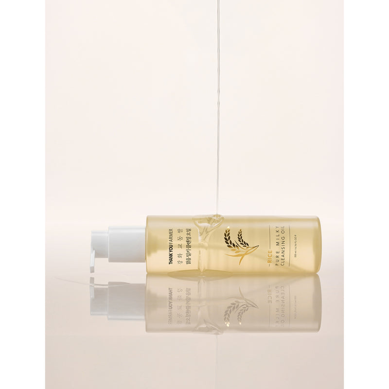 Thank You Farmer Rice Milky Cleansing Oil 200ml, imported from the UK