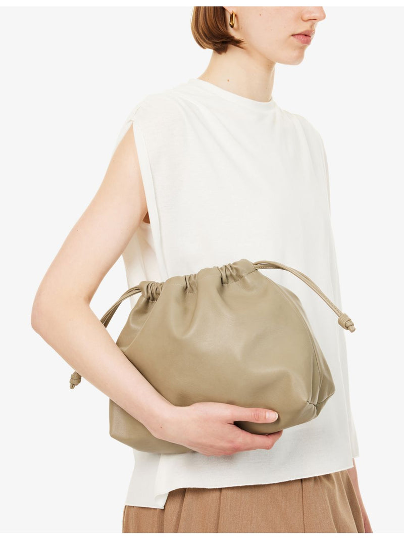 The Frankie Shop Morgan small faux leather pouch - British product