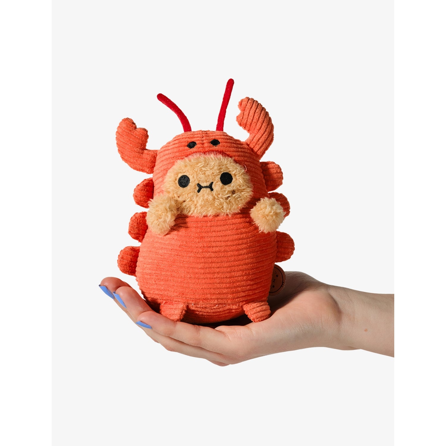 Ricespud Lobstache sitting soft toy 13cm, UK version