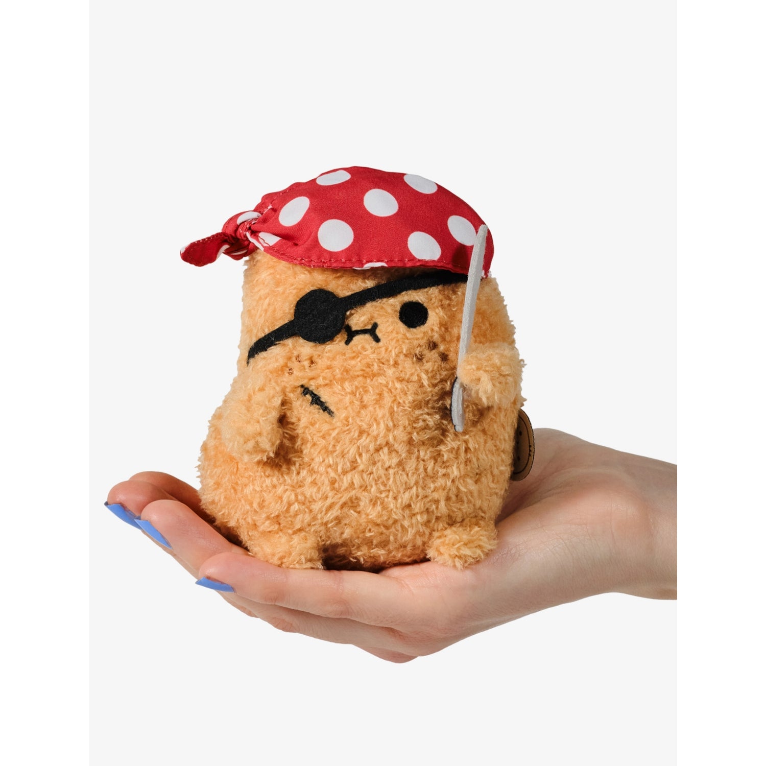 Noodoll Ricespud pirate sitting soft toy 13cm - British product