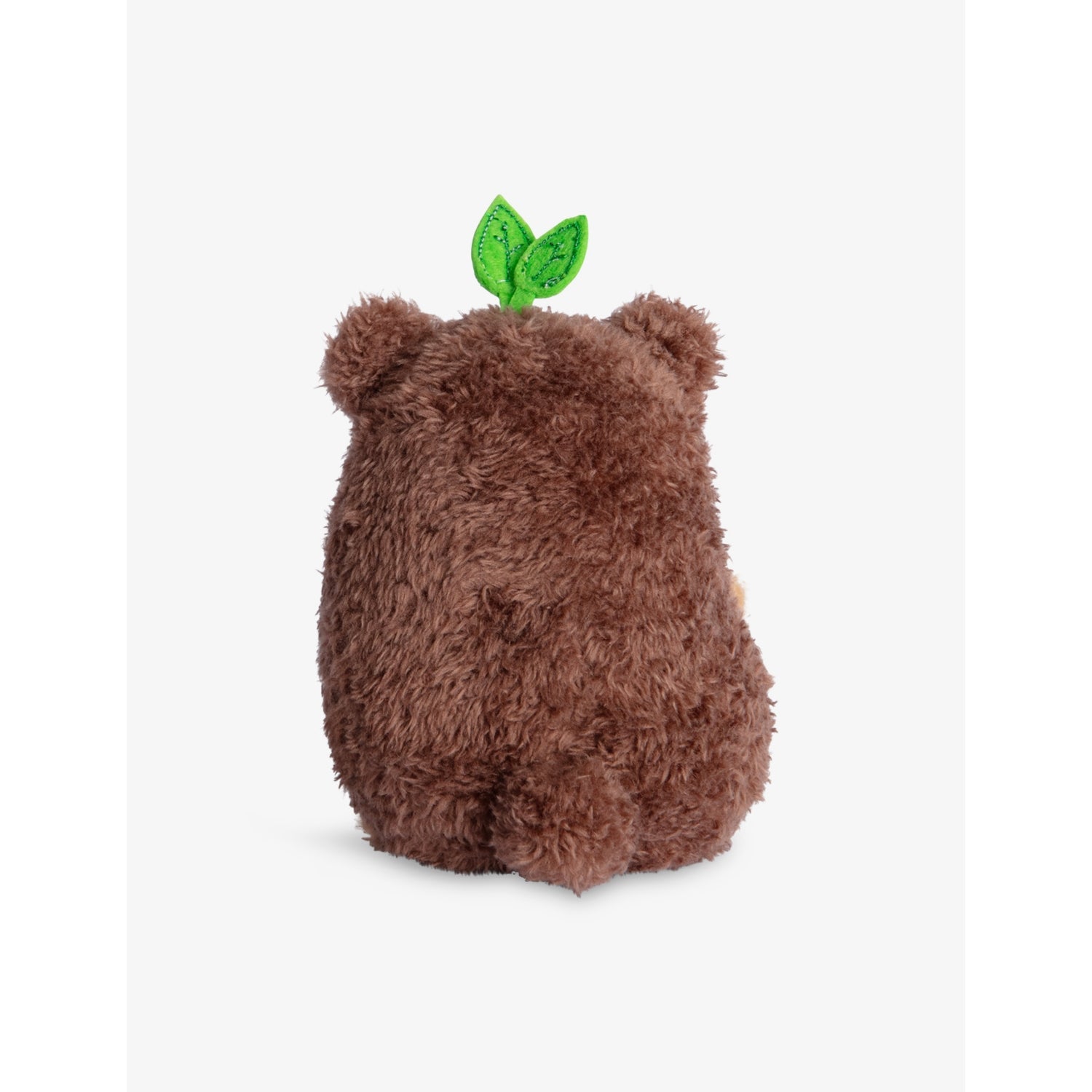 Noodoll Brownie Ricespud mini sitting soft toy 13cm, UK version