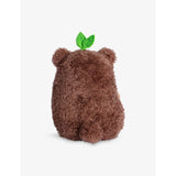 Noodoll Brownie Ricespud mini sitting soft toy 13cm, UK version