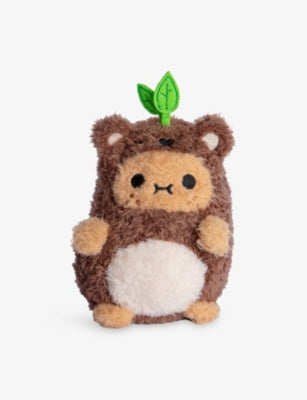 Noodoll Brownie Ricespud mini sitting soft toy 13cm, UK version