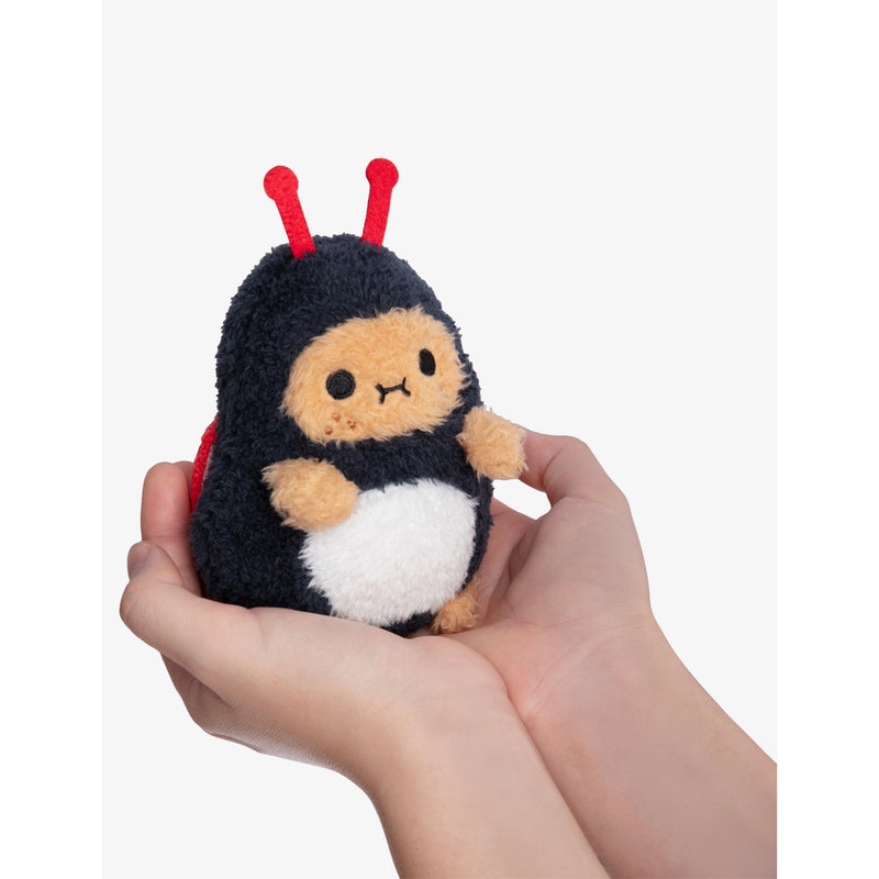 Noodoll Beetle Ricespud mini sitting soft toy 13cm - British product
