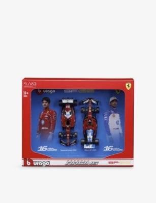 Bburago F1 collector set Lewis Hamilton Ferrari 1:43 scale (British brand)