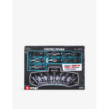 Bburago F1 Mercedes die-cast car set deluxe - British product