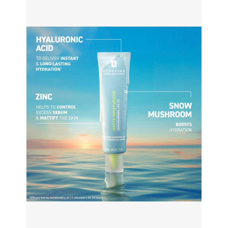 Erborian Matte Moisturiser gel-cream 50ml - British product