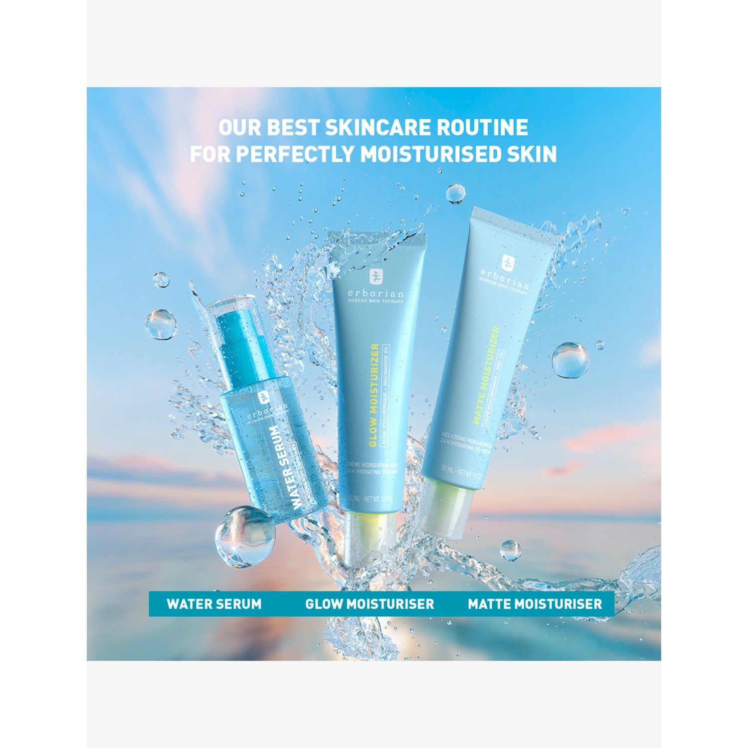 Erborian Matte Moisturiser gel-cream 50ml - British product
