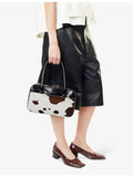 Marni Boxyne leather top-handle bag - British product