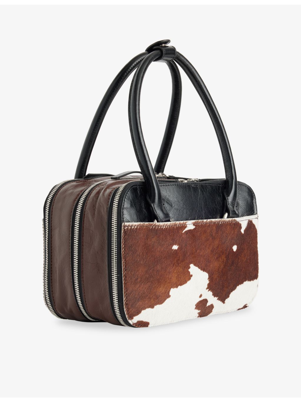 Marni Boxyne leather top-handle bag - British product