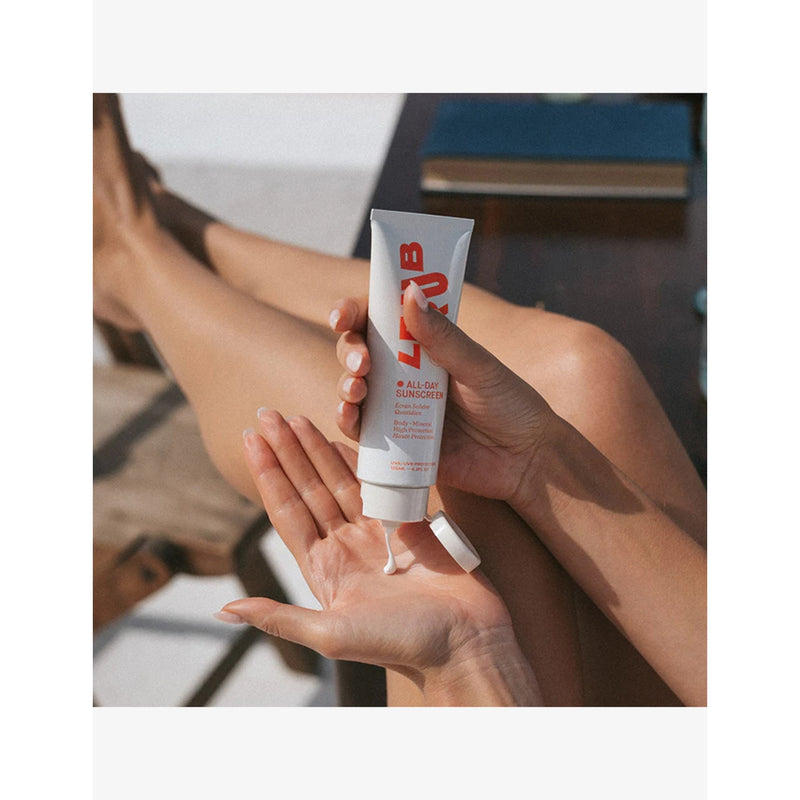 Le Rub All-Day Sunscreen SPF30 125ml, imported from the UK