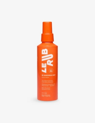 Le Rub Sunscreen Body Mist SPF50 150ml (British brand)