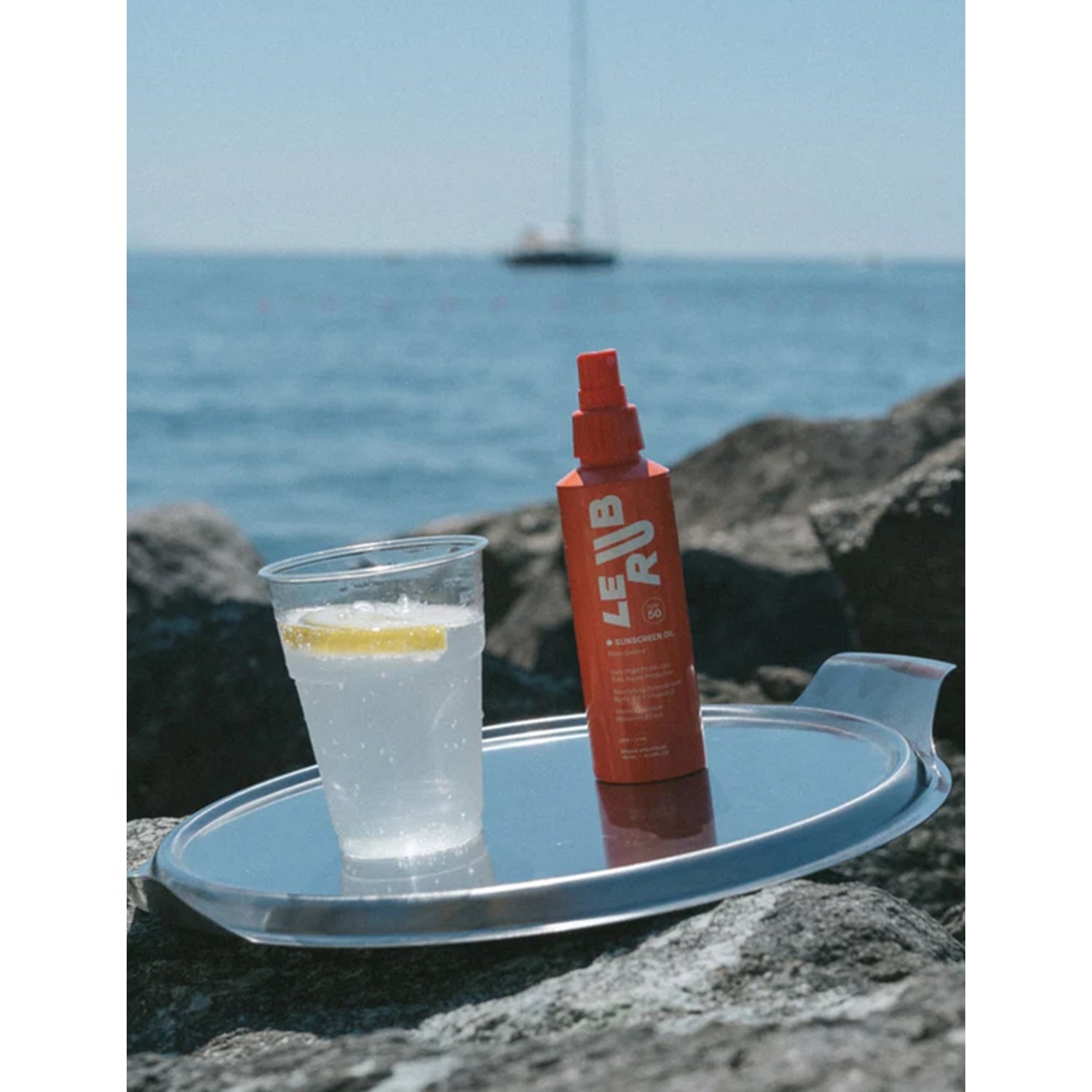 Le Rub sunscreen body oil SPF50 150ml spray, UK version