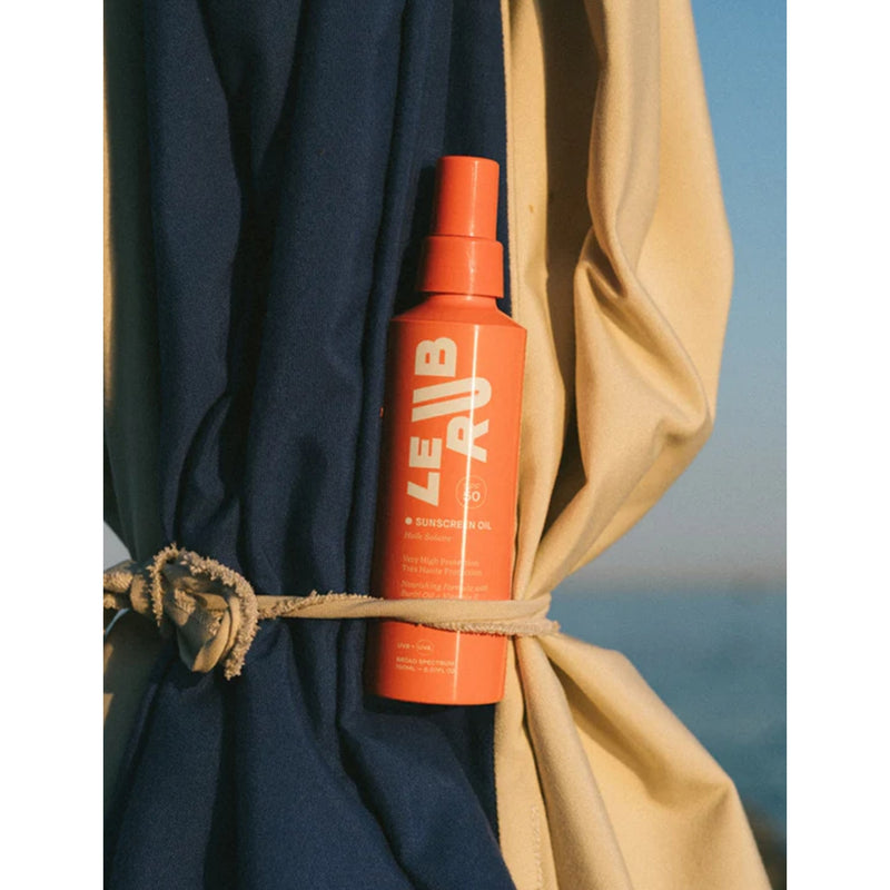 Le Rub sunscreen body oil SPF50 150ml spray, UK version
