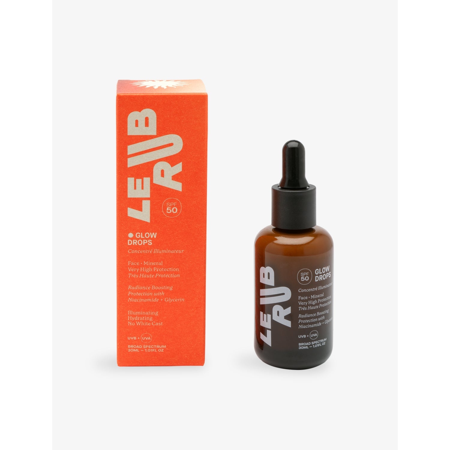 Le Rub Glow Drops SPF50 30ml, UK version